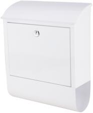 Evotools Cutie postala Evotools cu suport de ziare, 290x340x110 mm, greutate 1.84 kg, din tabla de otel vopsita gri. Are usa de vizitare securizata cu incuietoare, fanta cu capac pentru corespondenta in partea