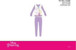  Disney Hercegnők vékony pamut gyerek pizsama - jersey pizsama - lila - 104 (evi_PRI1390_lil_104)