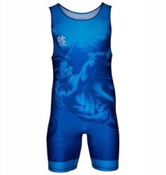 Extreme Hobby Férfi birkózó jelmez Wrestling Kék, L (1530-16607-L-NIEBIESKI)