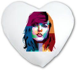 Taylor Swift Mozaik - Szív alakú Párna (236611)
