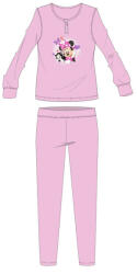  Disney Minnie egér pamut flanel pizsama - téli vastag gyerek pizsama - világosrózsaszín - 98 (evi_MIN-FLAPYJ-0141_vro_98)