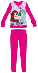 Hercegnők Disney Hercegnők téli pamut gyerek pizsama - interlock pizsama - pink - 104 (evi_PRI-INTPYJ-0024_pin_104)