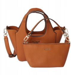 GUESS Barna Calista női kézitáska 2 az 1-ben Mini (BG7334750)