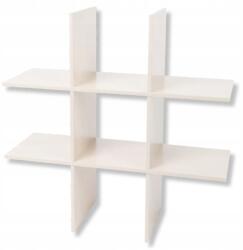 Zd trading Fa polc Zd Trading 55 x 22 cm fehér (Regał ścienny)