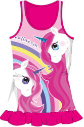  Unikornis nyári pamut strandruha - pink - 110 (evi_UNI0371_pin_110)