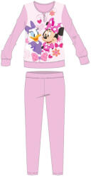 Minnie egér Disney Minnie egér téli vastag gyerek pizsama - pamut flanel pizsama - világosrózsaszín - 128 (evi_MIN-FLAPYJ-0072_vro_128)