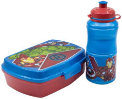  Bosszúállók műanyag szendvicsdoboz + kulacs szett (evi_74173-B)