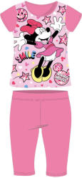  Disney Minnie egér rövid ujjú nyári pamut pizsama - gyerek jersey pizsama - rózsaszín - 110 (evi_MIN0353_110)