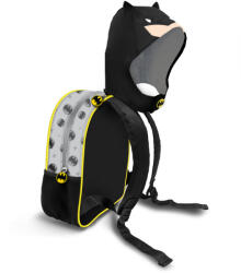  BATMAN SZÜRKE kapucnis hátizsák vízálló anyagból - 26cm X 31cm X 11cm (evi_06112)