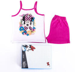  Minnie egér kislány pamut pizsama - ujjatlan pizsama - nyári együttes - pink - 104 (evi_MIN501_pin_104)