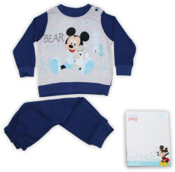 Mickey egér Téli vastag pamut baba pizsama - Mickey egér - sötétkék - 86 (evi_MICK_1944-2027_ske_86)