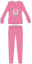 Exity Disney Minnie egér téli pamut gyerek pizsama - interlock pizsama - rózsaszín - 110 (evi_MIN-INTPYJ-0151_roz_110)