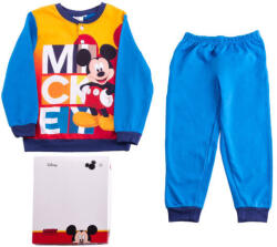 Mickey egér Flanel gyerek pizsama - Mickey egér - középkék - 122 (evi_MICK_137_kke_122)