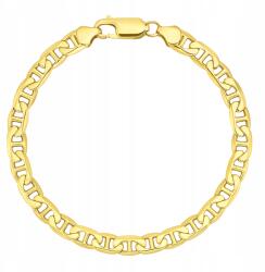 Larezo Gucci Marina Arany Karkötő 2mm Teljes Kovácsolt Férfi Borotva 21cm Ezüst 925 (złota bransoletka gucci marina srebrna męska)