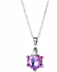  Yasmin nyaklánc ezüst/lila KP-20825