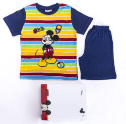  Mickey egér kisfiú pamut pizsama - rövid ujjú pizsama - nyári együttes - sötétkék - 110 (evi_MIC8072_ske_110)