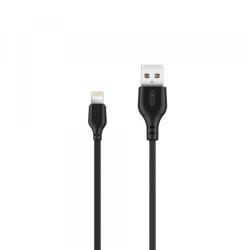Apple Cablu Date si Incarcare USB-A - Lightning XO Design NB103, 18W, 1m, Negru