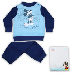 Mickey egér Téli vastag pamut baba pizsama - Mickey egér - the Best - sötétkék - 86 (evi_MICK_1944-2025_ske_86)