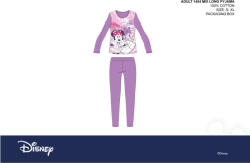 Minnie egér Disney Minnie egér női jersey pizsama - pamut pizsama - lila - XS (evi_MIN1454-MIX_lil_XS)