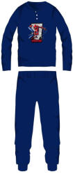  Spiderman téli pamut gyerek pizsama - interlock pizsama - sötétkék - 122 (evi_SP-INTPYJ-0153_ske_122)