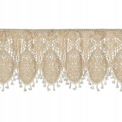 Eurofirany Irigy Horgolt függöny Moly Bézs 150 cm x 30 (464348)