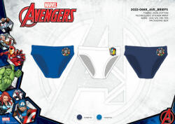 Bosszúállók 3 darabos kisfiú pamut alsó - Avengers - 122-128 (evi_AVE-2022-0669_122-128)