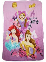  Hercegnők kislány polár takaró - 100 x 150 cm - rózsaszín (evi_PRI2208)