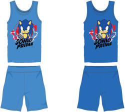  Sonic pamut nyári együttes - trikó-rövidnadrág szett - világoskék - 98 (evi_SCP1781_vke_98)