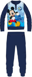  Disney Mickey egér polár pizsama - téli vastag gyerek pizsama - sötétkék - 104 (evi_MIC-POLPYJ-0116_ske_104)