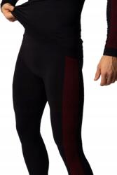 Spaio Fierce unisex termoaktív leggings méret méret, fekete-piros (SP-U-BAZA-050070076-050030-M)