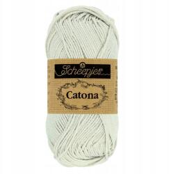 Scheepjes Catona Fonal 172 50 g világos ezüst Pamut (172)