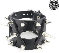 Leather & Steel Fashion Brățară Triple X - LSF1 136
