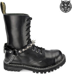 Leather & Steel Fashion Ham pentru pantofi Pyramids/țepi - LSF3 54