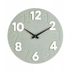 Bizzotto Ceas perete mdf verde alb Timing 40x4.5 cm (0182405deco)