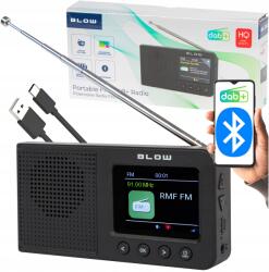 BLOW Digitális Konyhai Rádió Építőipari Hordozható LCD Bluetooth Dab+ Fm Aux Usb-c (77-573#)