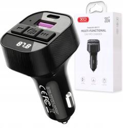 XO autós gyorstöltő, Bluetooth, USB Transmitter, USB-C, PD 30W (BCC17)