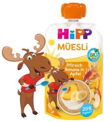 HIPP Bio Müzli őszibarack-banán almában joghurttal 1 éves kortól 120g