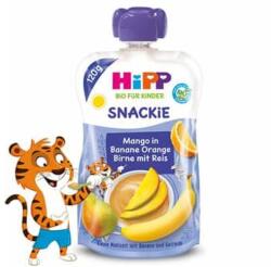 HIPP BIO Gyümölcspép mangó, banán, narancs és rizs 120g 1 éves kortól