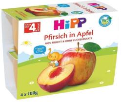 HIPP BIO HiPP Őszibarack mangó almában 4x100g 5 hónapos kortól