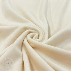  Elasztikus bársony anyag VELVET STRETCH ecru
