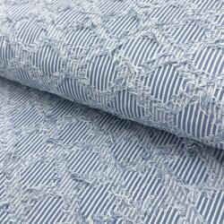  JEANS DENIM Ruffle stripes design A