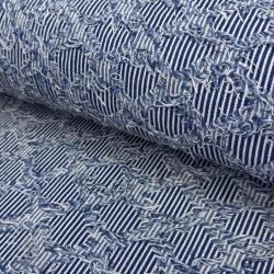  JEANS DENIM Ruffle stripes design B