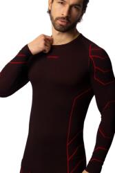 Spaio Fierce unisex termoaktív póló méret XL, fekete-piros (SP-U-BAZA-050010074-050030-XL)