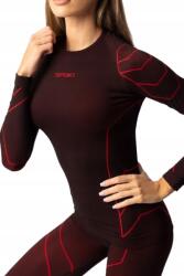  Spaio Rapid Motoros Póló Hosszú Ujjú Piros méret