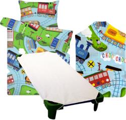 PT Vonatos állatos ovis maxi csomag vízhatlan lepedővel (0_OCS_006_1062_3)