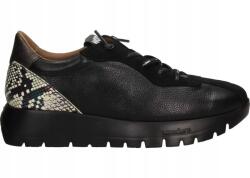 Wonders A-2495 Félcipő, Size 37, kígyómintás, barna bőr (A-2495)