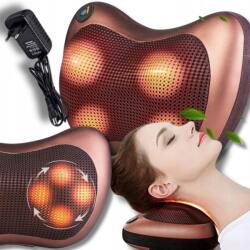  Testmasszírozó Párna Nyak Hátmasszírozó Shiatsu Relaxáló Masszázs (PODUSZKA MASAŻER)