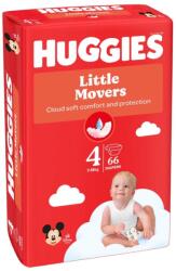 Huggies Scutece Litte Movers Marimea 4 pentru 7 - 18kg, 66 bucati, Huggies