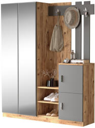 FDY Set Mobilier Hol Darkos Stejar Sonoma-Gri