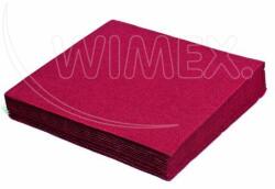 Wimex WIMEX s. r. o. Салфетки (PAP FSC Mix) 3-слойни бордо 33 x 33 см [20 бр. ]